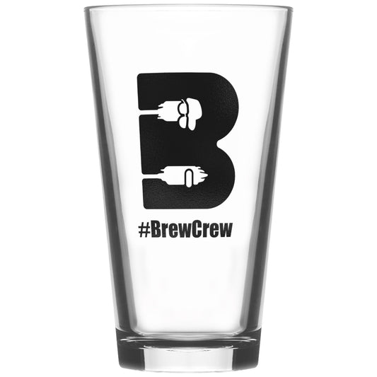 Brew Crew Pint Glass